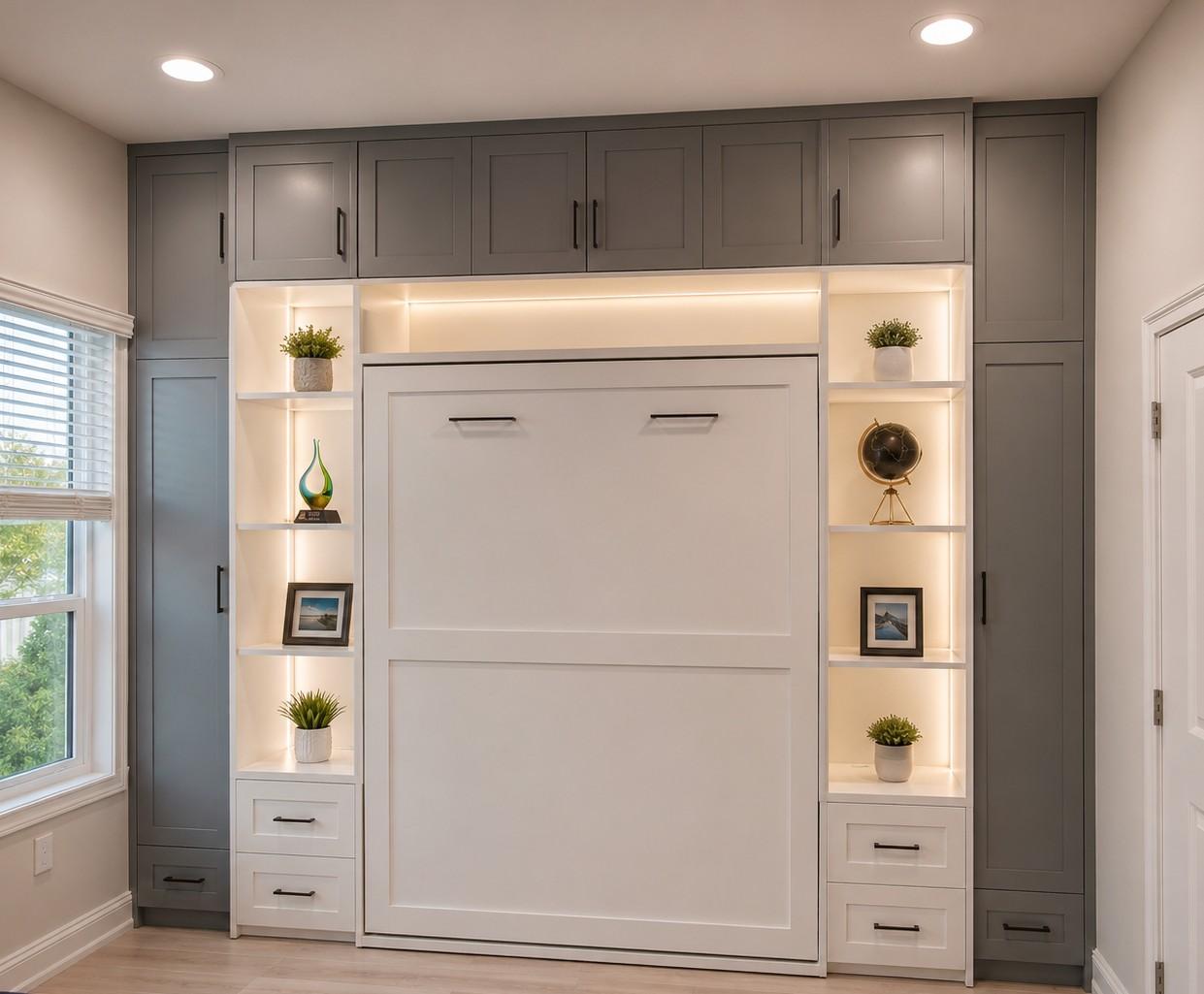 Custom closets and built-in furniture