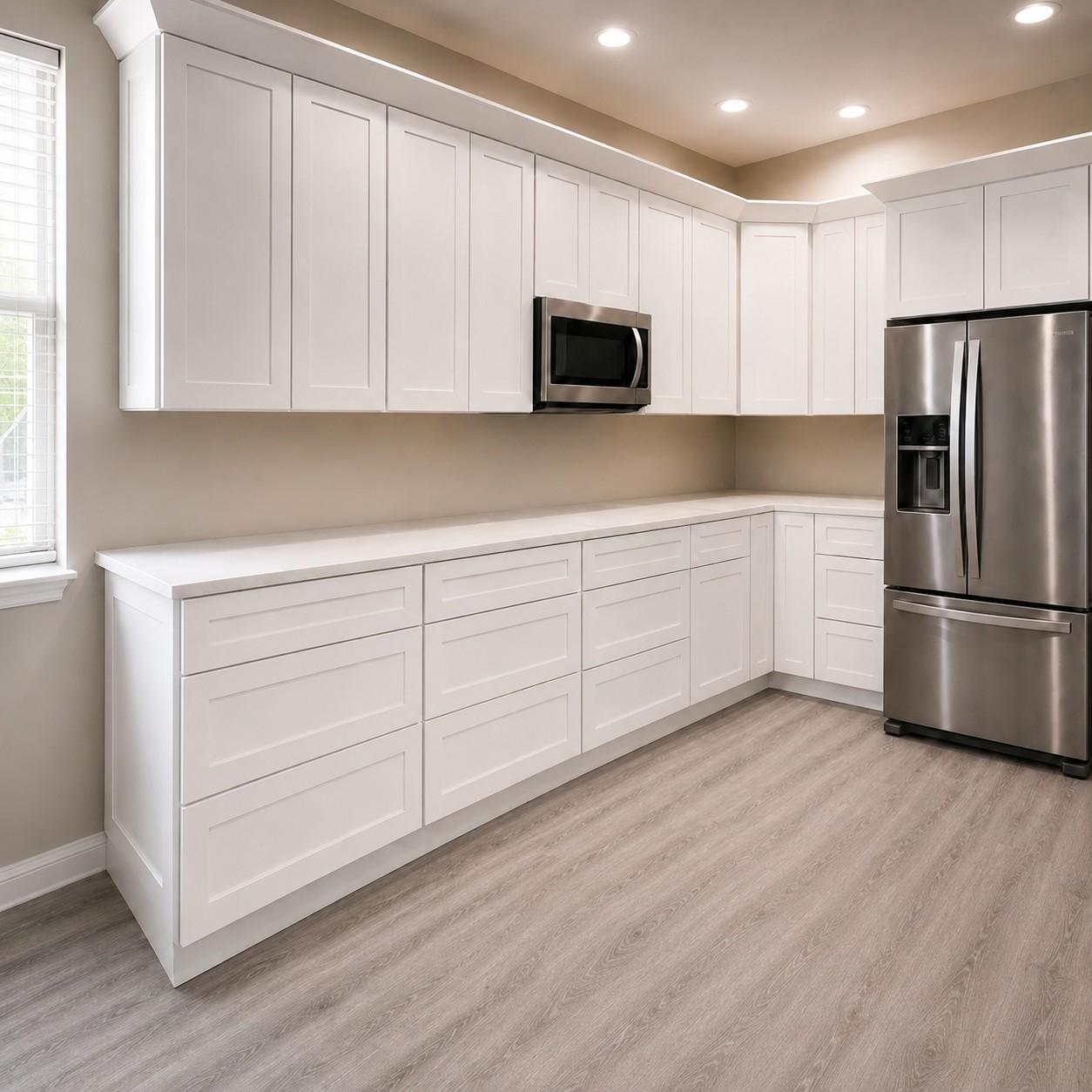 Classic White Shaker kitchen style