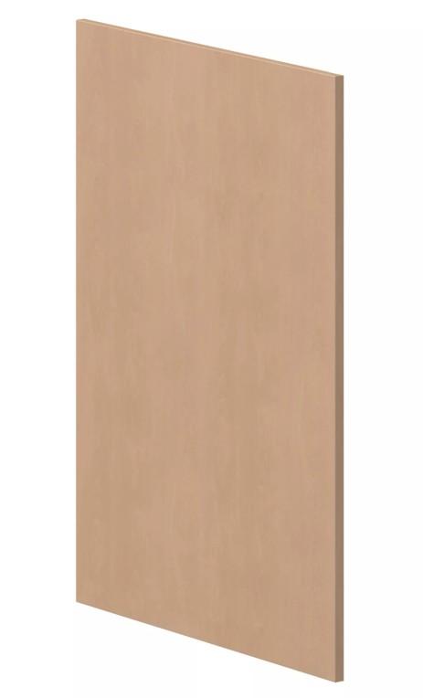 Flat-panel minimalist slab door style